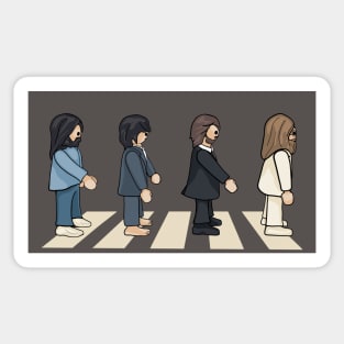 Abby Road Fan Art Sticker
